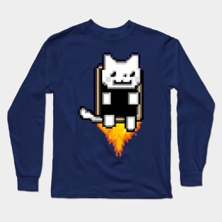 JetPack Kitty Attack Long Sleeve T-Shirt